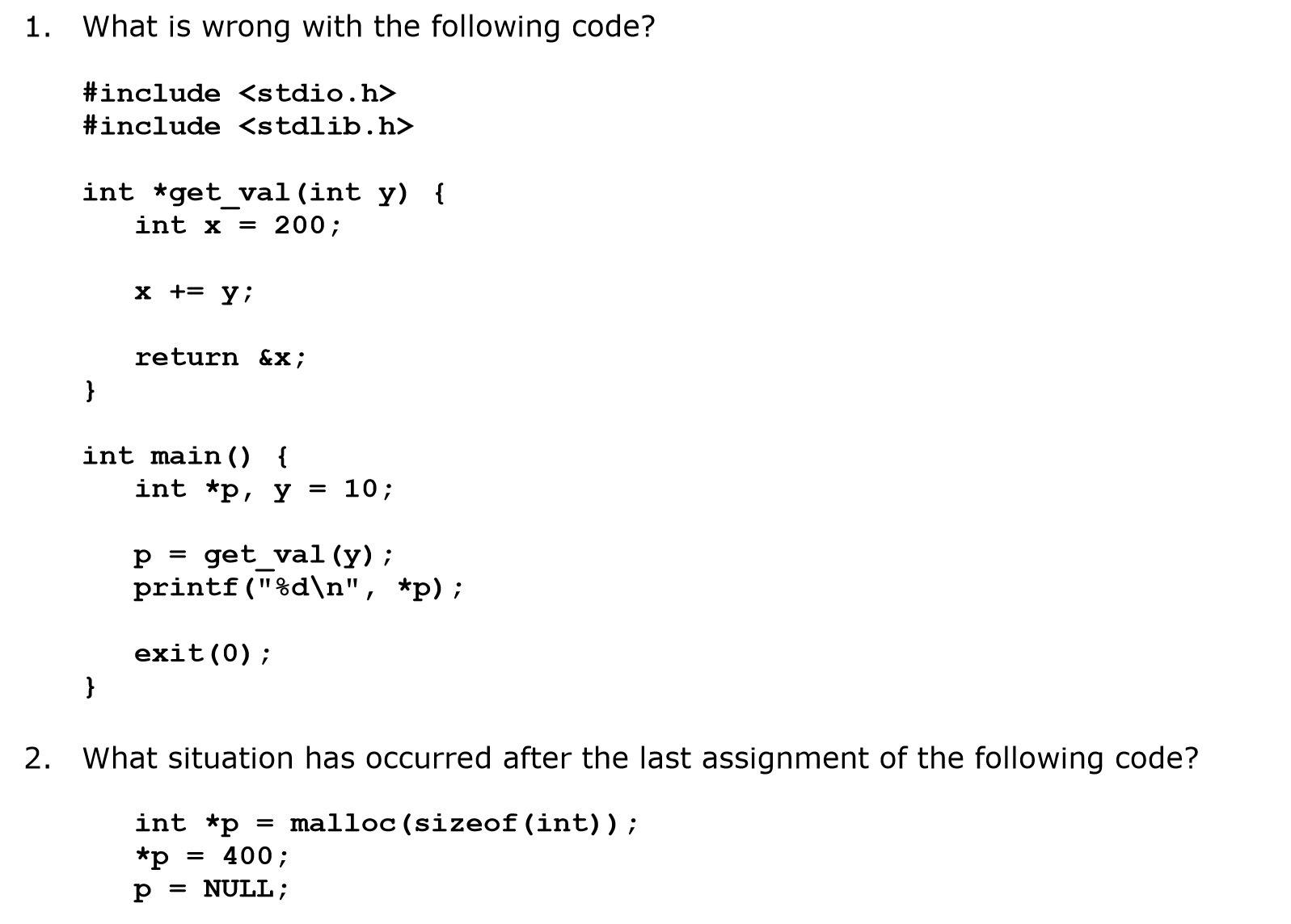 CSE 134/135 (TI-233): Self-Test Assignment